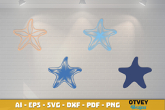 Ocean Animals Laser Cut SVG - Marine Wildlife Files Product Image 3