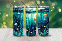 Ocean Breeze Tumbler Wrap PNG Product Image 8