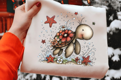 Ocean Breeze Turtle Clipart Product Image 2