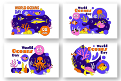 10 World Ocean Day Illustration Product Image 2