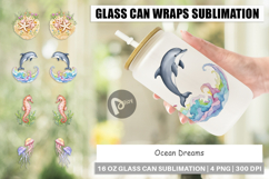 Glass Can Ocean Dreams Product Image 1