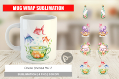 Mug Wrap Ocean Dreams Product Image 1