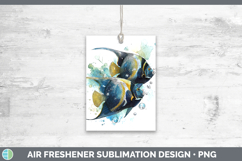 GorgeousOcean Fish Sketch Air Freshener design.