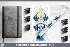 GorgeousOcean Fish Sketch Pen Wrap design.