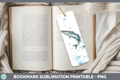 GorgeousOcean Fish Sketch Bookmark design.