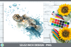 GorgeousOcean Fish Sketch Paper Backgrounds design.