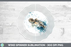 GorgeousOcean Fish Sketch Wind Spinner design.