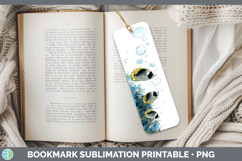 GorgeousOcean Fish Sketch Bookmark design.