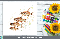 GorgeousOcean Fish Sketch Paper Backgrounds design.