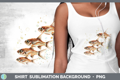 GorgeousOcean Fish Sketch Shirt design.