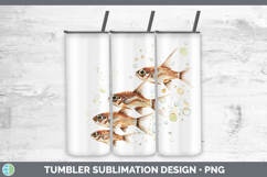 GorgeousOcean Fish Sketch Tumbler design.
