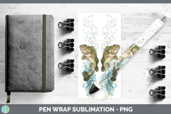GorgeousOcean Fish Sketch Pen Wrap design.
