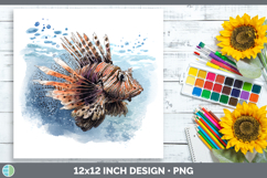 GorgeousOcean Fish Sketch Paper Backgrounds design.
