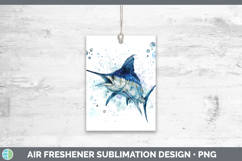GorgeousOcean Fish Sketch Air Freshener design.