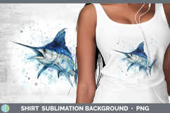 GorgeousOcean Fish Sketch Shirt design.