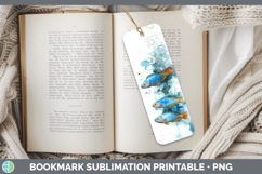 GorgeousOcean Fish Sketch Bookmark design.