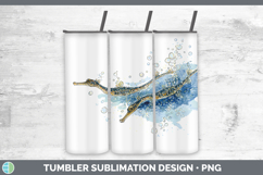 GorgeousOcean Fish Sketch Tumbler design.