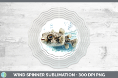 GorgeousOcean Fish Sketch Wind Spinner design.