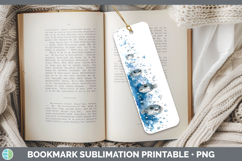 GorgeousOcean Fish Sketch Bookmark design.