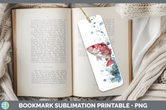 GorgeousOcean Fish Sketch Bookmark design.