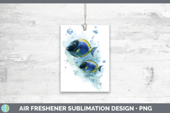 GorgeousOcean Fish Sketch Air Freshener design.