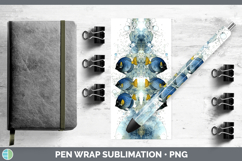 GorgeousOcean Fish Sketch Pen Wrap design.
