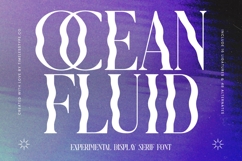 Ocean Fluid - Experimental Display Serif Product Image 1