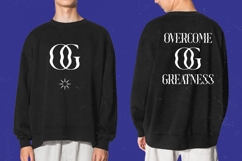 Ocean Fluid - Experimental Display Serif Product Image 3