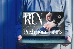 Ocean Fluid - Experimental Display Serif Product Image 6