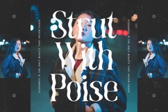 Ocean Fluid - Experimental Display Serif Product Image 7