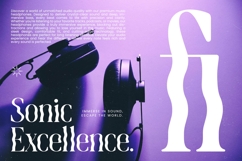 Ocean Fluid - Experimental Display Serif Product Image 8