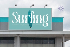 Ocean Fluid - Experimental Display Serif Product Image 9