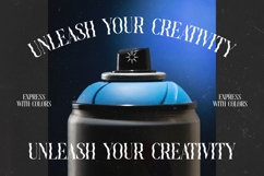 Ocean Fluid - Experimental Display Serif Product Image 14