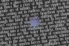 Ocean Fluid - Experimental Display Serif Product Image 17