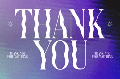 Ocean Fluid - Experimental Display Serif Product Image 20