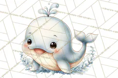 Underwater Ocean Clipart PNG, Sea Animals and Coral Elements Product Image 2