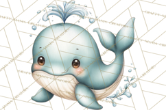 Underwater Ocean Clipart PNG, Sea Animals and Coral Elements Product Image 3