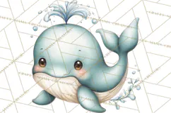 Underwater Ocean Clipart PNG, Sea Animals and Coral Elements Product Image 3