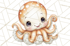 Underwater Ocean Clipart PNG, Sea Animals and Coral Elements Product Image 2