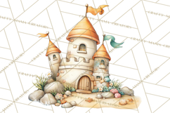 Underwater Ocean Clipart PNG, Sea Animals and Coral Elements Product Image 3