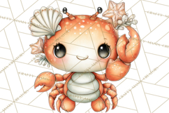 Underwater Ocean Clipart PNG, Sea Animals and Coral Elements Product Image 4
