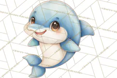 Underwater Ocean Clipart PNG, Sea Animals and Coral Elements Product Image 5