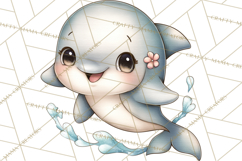 Underwater Ocean Clipart PNG, Sea Animals and Coral Elements Product Image 2