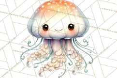 Underwater Ocean Clipart PNG, Sea Animals and Coral Elements Product Image 5