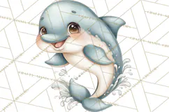 Underwater Ocean Clipart PNG, Sea Animals and Coral Elements Product Image 3