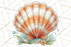 Underwater Ocean Clipart PNG, Sea Animals and Coral Elements Product Image 4