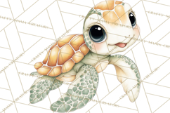 Underwater Ocean Clipart PNG, Sea Animals and Coral Elements Product Image 5