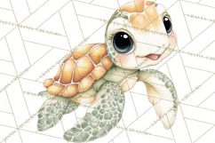 Underwater Ocean Clipart PNG, Sea Animals and Coral Elements Product Image 5