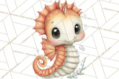 Underwater Ocean Clipart PNG, Sea Animals and Coral Elements Product Image 2