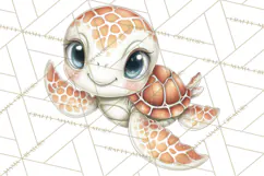 Underwater Ocean Clipart PNG, Sea Animals and Coral Elements Product Image 3